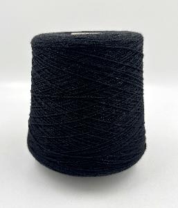 Пряжа  Woolcoteco, MilleFili, меринос, хлопок, цвет черный